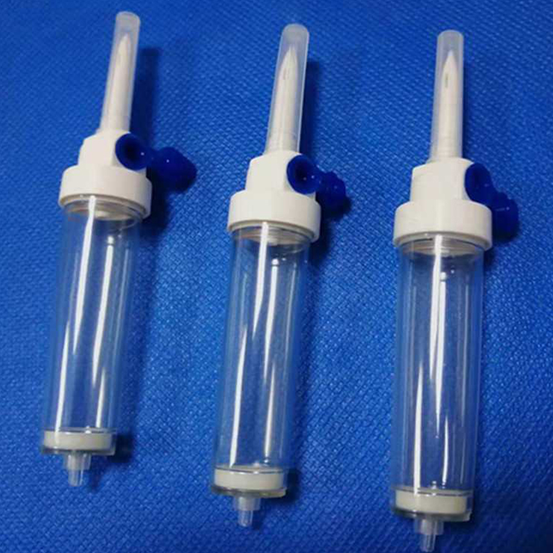 Tambor de goteo de infusión médica